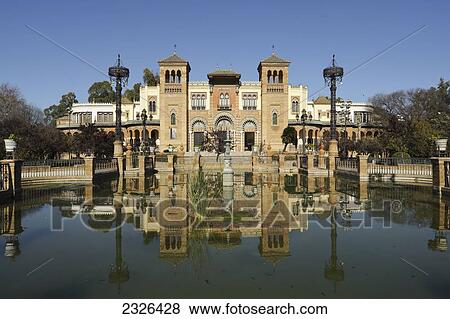Stock Photo - Spain, Andalucia, Museum of Arts and Popular Costumes; Seville. Fotosearch