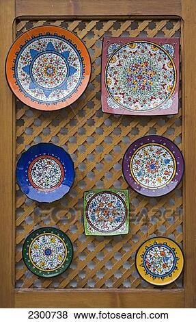 Spain, Andalucian Ceramic Plates; Cordoba View Large Photo Image Stock Photo - Spain, Andalucian Ceramic Plates; Cordoba. Fotosearch