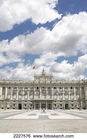 Stock Photograph - Spain, Palacio Real (Royal Palace); Madrid. Fotosearch