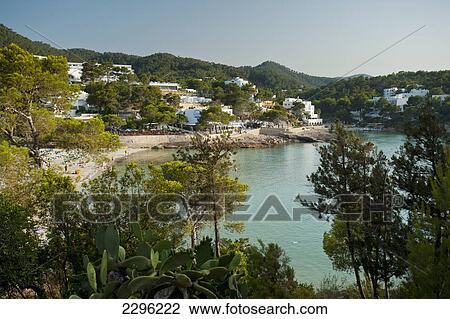 Spain, Portinatx beach; Ibiza View Large Photo Image Stock Image - Spain, Portinatx beach; Ibiza. Fotosearch