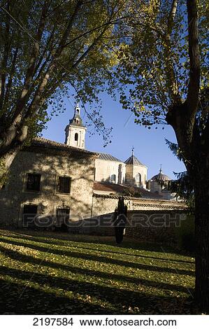 Spain, Santa Maria El Paular Monastery; Rascafria View Large Photo Image Picture - Spain, Santa Maria El Paular Monastery; Rascafria. Fotosearch