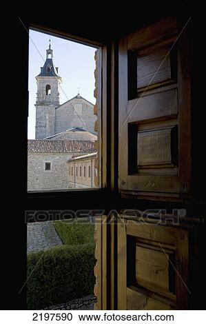 Stock Image - Spain, Santa Maria El Paular Monastery; Rascafria. Fotosearch