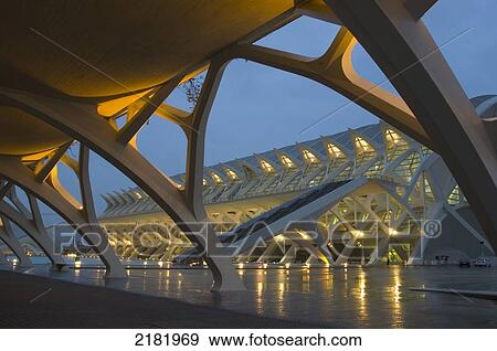 Spain, Valencia, City Of Arts And Sciences, Museum Of Sciences View Large Photo Image Stock Photo - Spain, Valencia, City Of Arts And Sciences, Museum Of Sciences. Fotosearch