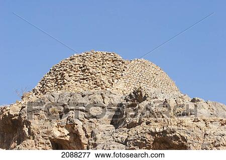 Stock Photo - Sphola Stupa In The Khyber Pass, Federally Administered Tribal Areas, Pakistan. Fotosearch