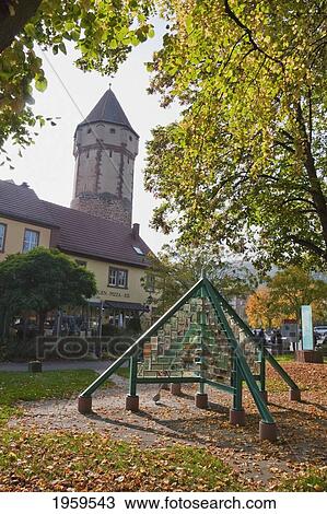 Spitzer Turm (Pointed Tower), Wertheim Am Main, Baden-Wurttemberg, Germany View Large Photo Image Stock Image - Spitzer Turm (Pointed Tower), Wertheim Am Main, Baden-Wurttemberg, Germany. Fotosearch