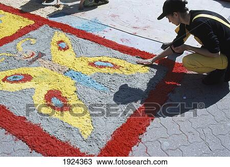 Stock Image - Spring Festival, Alpignano. Fotosearch