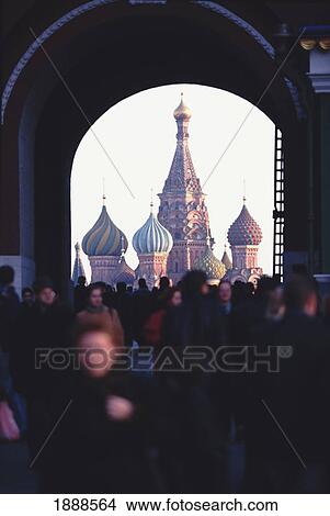 St. Basils, The Kremlin View Large Photo Image Picture - St. Basils, The Kremlin. Fotosearch