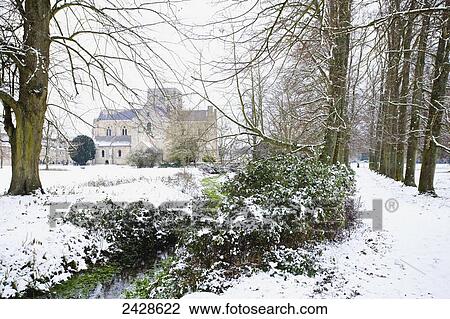St. Cross Church in the snow; Winchester, Hampshire, England View Large Photo Image Stock Image - St. Cross Church in the snow; Winchester, Hampshire, England. Fotosearch