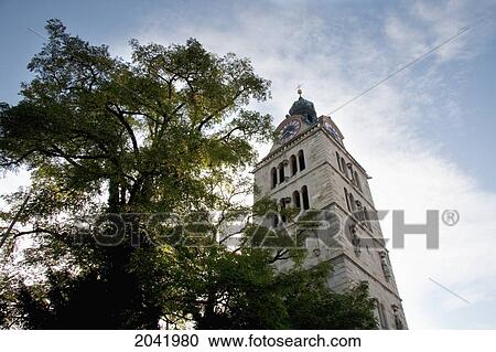 Stock Image - St. Emmeram's Basilica, Regensburg, Bavaria, Germany. Fotosearch