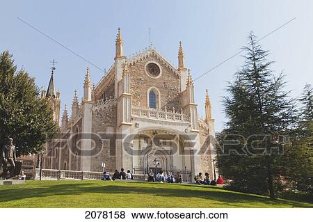 St. Jerome Royal Church; Madrid Spain View Large Photo Image Stock Photo - St. Jerome Royal Church; Madrid Spain. Fotosearch