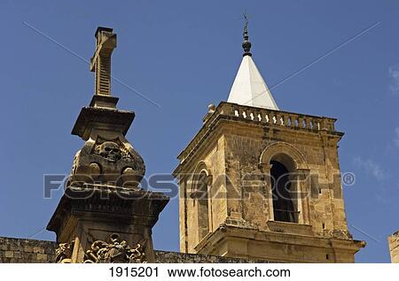 Stock Image - St John's Co-Cathedral. Fotosearch