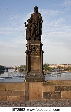 St. Joseph, Sculpture By Josef Max From 1854 On The Charles Bridge, Prague, Czech Republic View Large Photo Image Stock Image - St. Joseph, Sculpture By Josef Max From 1854 On The Charles Bridge, Prague, Czech Republic. Fotosearch