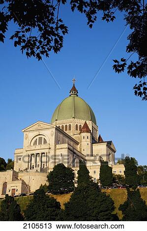 Stock Image - St. Joseph's Oratory; Montreal Quebec Canada. Fotosearch