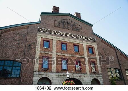 Stock Image - St. Lawrence Market, Toronto, Ontario, Canada. Fotosearch