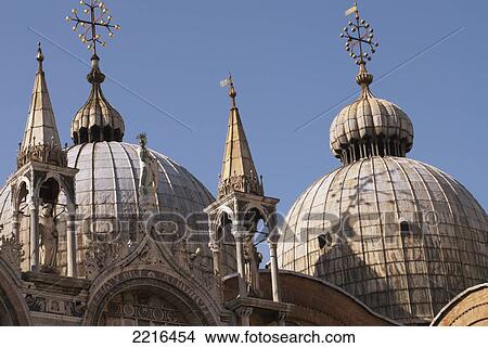 St Mark's Basilica, Piazza San Marco (Often Known In English As St Mark's Square), Is The Principal Public Square Of Venice, Veneto Region, Italy. View Large Photo Image Picture - St Mark's Basilica, Piazza San Marco (Often Known In English As St Mark's Square), Is The Principal Public Square Of Venice, Veneto Region, Italy.. Fotosearch