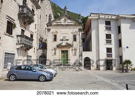 St. Mark's Church, Perast, Monte View Large Photo Image Stock Image - St. Mark's Church, Perast, Monte. Fotosearch