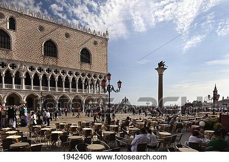 St. Mark's Square And Doge's Palace; Venice Italy View Large Photo Image Stock Photograph - St. Mark's Square And Doge's Palace; Venice Italy. Fotosearch