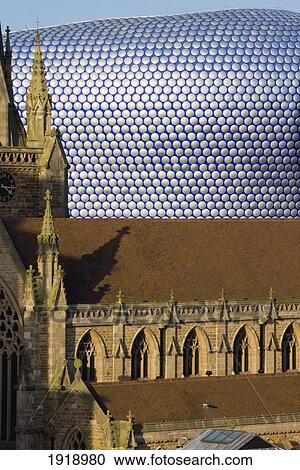 Stock Image - St Martin In The Bull Ring Church. Fotosearch