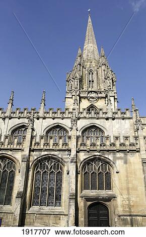 St Mary The Virgin Church View Large Photo Image Stock Photo - St Mary The Virgin Church. Fotosearch