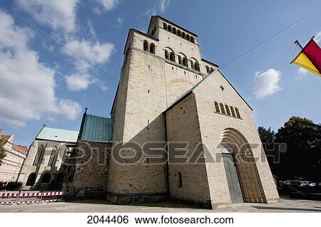 Stock Photograph - St. Mary's Cathedral, Hildesheim, Lower Saxony, Germany. Fotosearch