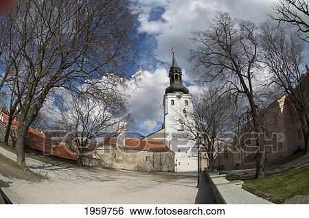 Stock Photograph - St Mary's Cathedral, Tallinn, Estonia. Fotosearch