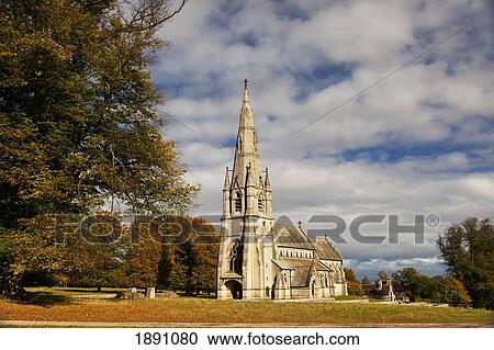 Stock Image - St. Mary's Church; North Yorkshire, England. Fotosearch