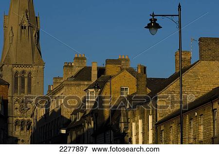 St Mary's Church viewed from St Mary's Street; Stamford, Lincolnshire, England View Large Photo Image Stock Photo - St Mary's Church viewed from St Mary's Street; Stamford, Lincolnshire, England. Fotosearch