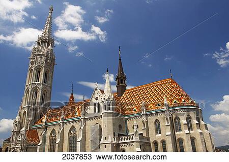 St. Matthias Church In The Castle District; Budapest Hungary View Large Photo Image Stock Image - St. Matthias Church In The Castle District; Budapest Hungary. Fotosearch