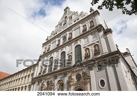 St. Michael Church, Munich, Bavaria, Germany View Large Photo Image Picture - St. Michael Church, Munich, Bavaria, Germany. Fotosearch