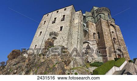 Stock Photograph - St. Michael's Castle; Torino, Italy. Fotosearch