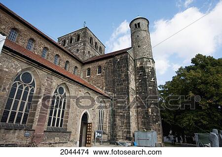 Picture - St. Michael's Church, Hildesheim, Lower Saxony, Germany. Fotosearch