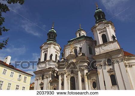St. Nicholas Church In Stare Mesto; Prague Czech Republic View Large Photo Image Stock Image - St. Nicholas Church In Stare Mesto; Prague Czech Republic. Fotosearch