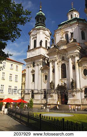 St. Nicholas Church In Stare Mesto; Prague Czech Republic View Large Photo Image Stock Photo - St. Nicholas Church In Stare Mesto; Prague Czech Republic. Fotosearch