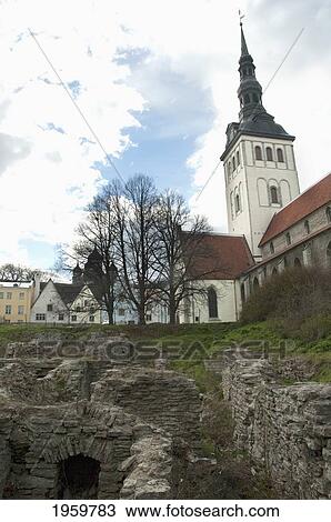 St. Nicholas Church In Tallinn, Estonia View Large Photo Image Stock Image - St. Nicholas Church In Tallinn, Estonia. Fotosearch