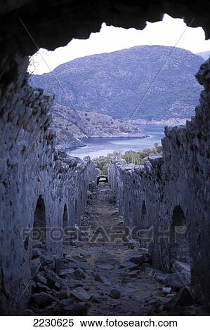 St Nicholas Island ruins. Turkey Turquoise Coast. View Large Photo Image Stock Photography - St Nicholas Island ruins. Turkey Turquoise Coast.. Fotosearch