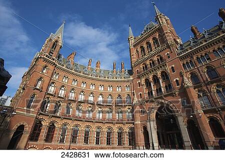St. Pancras Renaissance London Hotel and Railway Station; London, England View Large Photo Image Stock Image - St. Pancras Renaissance London Hotel and Railway Station; London, England. Fotosearch