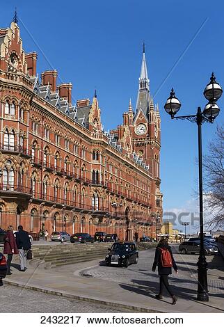 Stock Photo - St. Pancras Renaissance London Hotel; London, England. Fotosearch