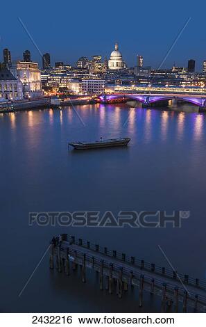 St. Paul's Cathedral and Blackfriars; London, England View Large Photo Image Stock Photograph - St. Paul's Cathedral and Blackfriars; London, England. Fotosearch