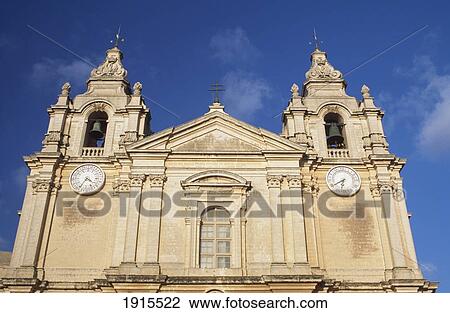 Stock Image - St. Paul's Cathedral Facade. Fotosearch