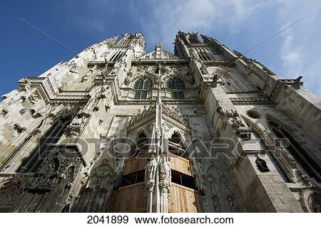 St. Peter's Cathedral, Regensburg, Bavaria, Germany View Large Photo Image Stock Photo - St. Peter's Cathedral, Regensburg, Bavaria, Germany. Fotosearch