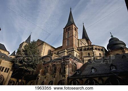Stock Photography - St. Peter's Cathedral, Trier, Rhineland-Palatinate, Germany. Fotosearch