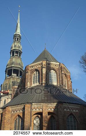 St. Peter's Church, Riga, Latvia View Large Photo Image Stock Photo - St. Peter's Church, Riga, Latvia. Fotosearch