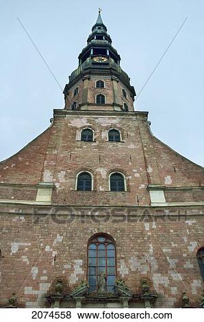 Stock Photo - St. Peter's Church, Riga, Latvia. Fotosearch