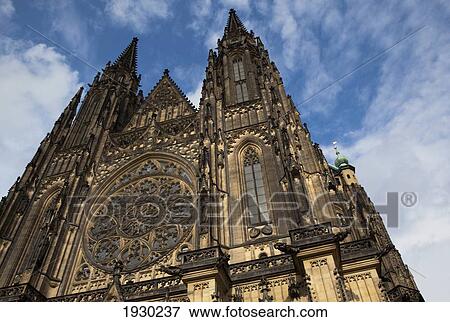 St Vitus Cathedral, Hradcany District, Prague, Czech Republic, Europe View Large Photo Image Stock Photo - St Vitus Cathedral, Hradcany District, Prague, Czech Republic, Europe. Fotosearch