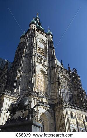 St. Vitus Cathedral, Prague, Czech Republic View Large Photo Image Stock Photo - St. Vitus Cathedral, Prague, Czech Republic. Fotosearch