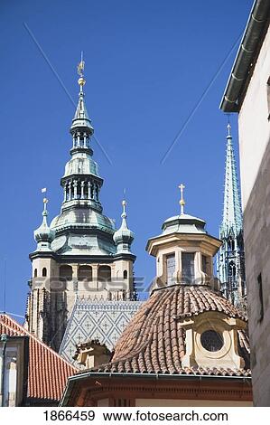 St. Vitus Cathedral, Prague, Czech Republic View Large Photo Image Stock Photo - St. Vitus Cathedral, Prague, Czech Republic. Fotosearch