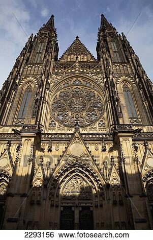 St Vitus Cathedral, Prague, Hradcany District, Czech Republic, Europe View Large Photo Image Stock Photograph - St Vitus Cathedral, Prague, Hradcany District, Czech Republic, Europe. Fotosearch