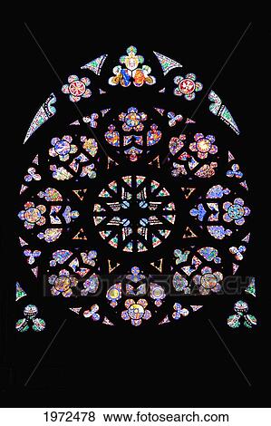 Stained Glass Rose Window With A Scene Of The Last Judgment By Max Svabinsky In St. Vitus Cathedral, Prague, Czech Republic View Large Photo Image Stock Photo - Stained Glass Rose Window With A Scene Of The Last Judgment By Max Svabinsky In St. Vitus Cathedral, Prague, Czech Republic. Fotosearch