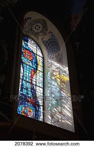 Stained Glass Window In The Basilica Of Our Lady Of The Angels, Kalwaria Zebrzydowska Sanctuary, Malopolska, Poland View Large Photo Image Stock Image - Stained Glass Window In The Basilica Of Our Lady Of The Angels, Kalwaria Zebrzydowska Sanctuary, Malopolska, Poland. Fotosearch