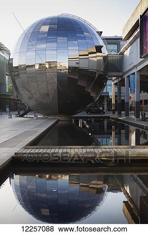 Stainless steel globe at the planetarium; Bristol, England View Large Photo Image Stock Photo - Stainless steel globe at the planetarium; Bristol, England. Fotosearch